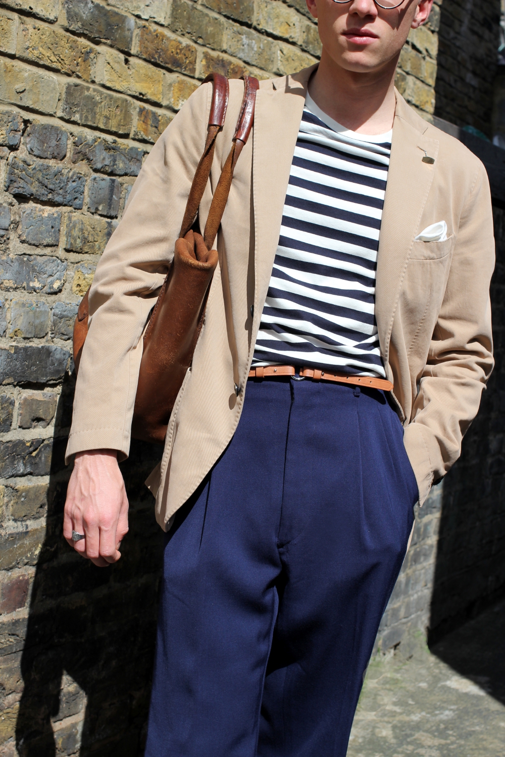 Navy and beige | Mens outfits, Mens fashion blazer, Mens fashion suits